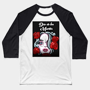 Day of the Dead Poster Design Baseball T-Shirt